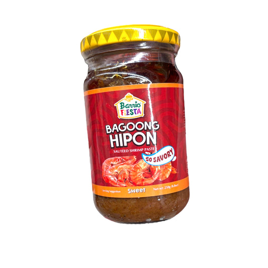 Bario Fiesta Bagoong Hipon – Sweet Sauteed shrimp Paste- The Bold Taste of Tradition 250g