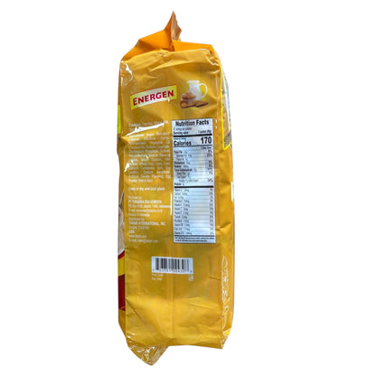 ENERGEN Cereal Vanilla Bag with Milk Net WT. 2.65LB/1.2KG 30 Sachet