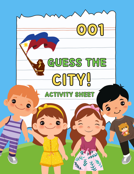 🗺️ Guess the City! – Filipino Travel Activity Sheet 🇵🇭 (001)